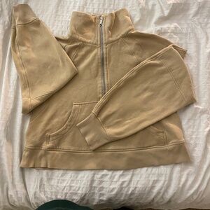 Lululemon Scuba Half Zip Funnel Neck Sweatshirt